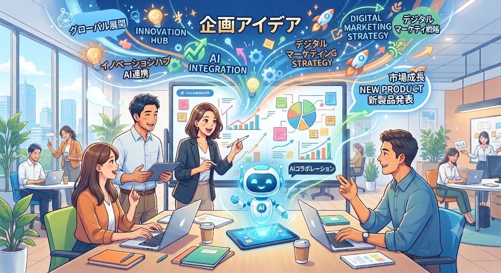 【企画・アイデア編】ブレスト相手はAIでいい！10分で50個の企画を生み出すアイデア壁打ち術