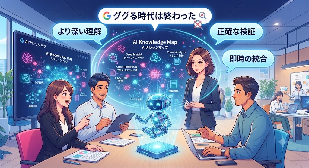 【リサーチ・情報収集編】ググる時代は終わった？網羅的な市場調査とデータ整理をAIで自動化