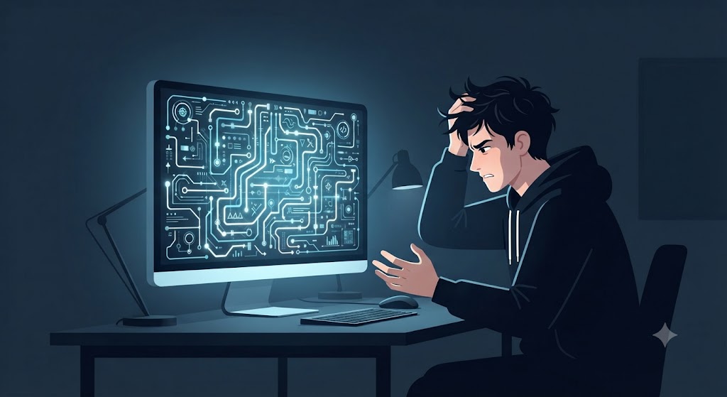 【リスキリングの罠】なぜAIを使っても業務効率化できないのか？挫折する人の共通点と対策